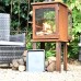 Double Sided Ecosy+ Haven - Corten Steel Outdoor Woodburning Stove ( Short Leg )